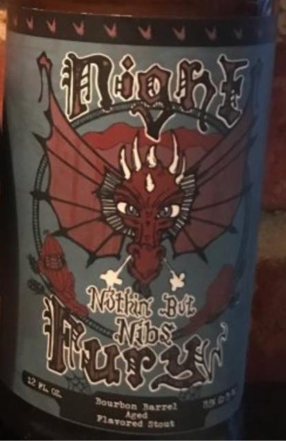 Nothin' But Nibs Night Fury 13.5%, Witch's Hat Brewing Company, United States