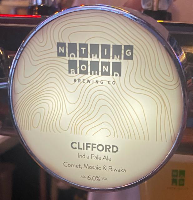 Nothing Bound 6.0%, Clifford’s Brewery, Ireland