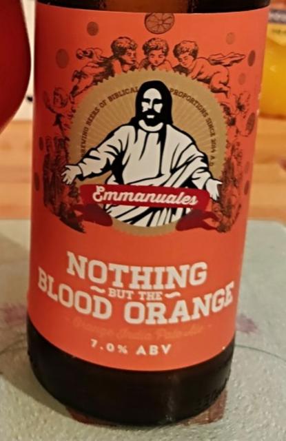 Nothing But The Blood Orange 7.0%, Emmanuales, England