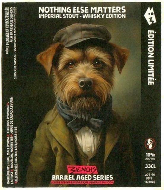 Nothing Else Matters - Whiskey Edition 10.0%, Brasserie 3ienchs, France