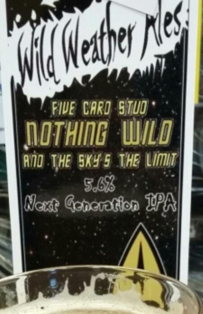 Nothing Wild 5.6%, Wild Weather Ales, England