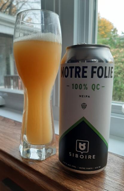 Notre Folie 5.8%, Microbrasserie Siboire, Canada
