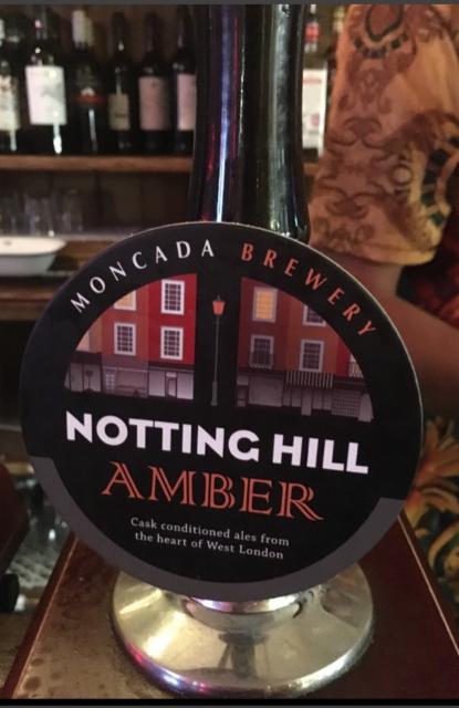 Notting Hill Amber 4.7%, Moncada Brewery, England