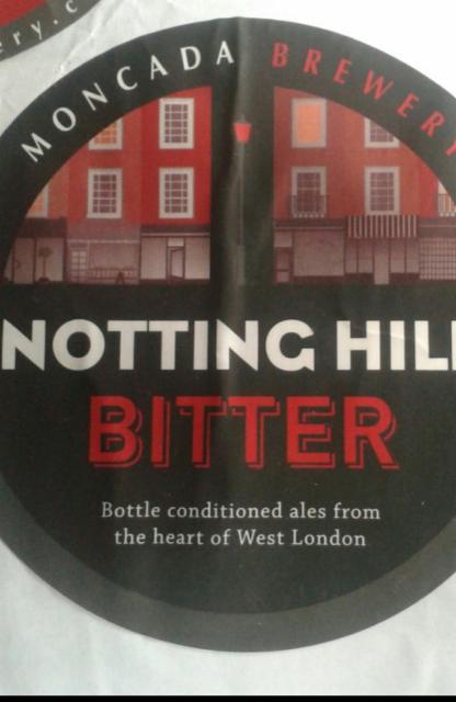 Notting Hill Bitter 3.8%, Moncada Brewery, England