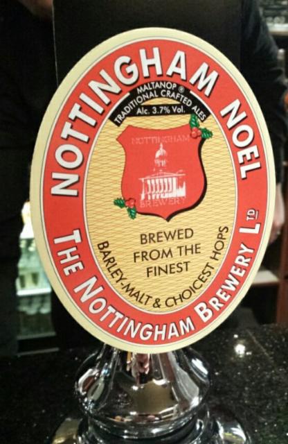 Nottingham Noel 3.7%, Nottingham Brewery, England