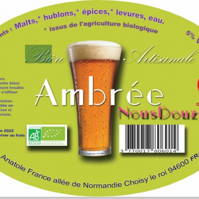 NousDouze Ambrée 5.0%, NousDouze, France