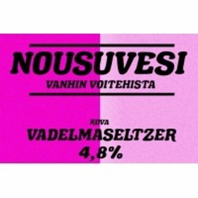 Nousuvesi Vadelma 4.8%, United Gypsies (UG) Brewery, Finland