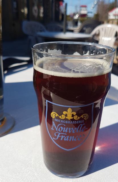 Nouvelle-France Rouge 4.5%, Microbrasserie Nouvelle France, Canada