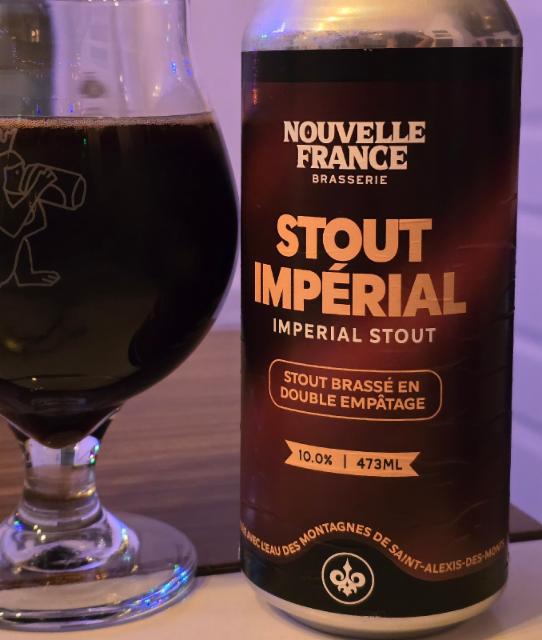 Nouvelle France Stout Impérial, Microbrasserie Nouvelle France