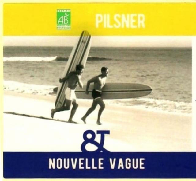 Nouvelle Vague Pilsner 4.5%, Brasserie La Barbaude, France