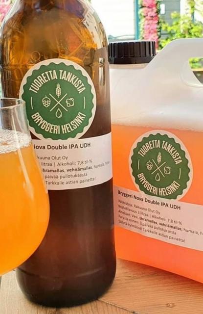 Nova Double IPA UDH 7.8%, Helsinki Bryggeri Brewhouse (Royal Unibrew), Finland