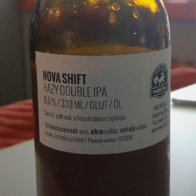 Nova Shift 8.0%, Maistila, Finland