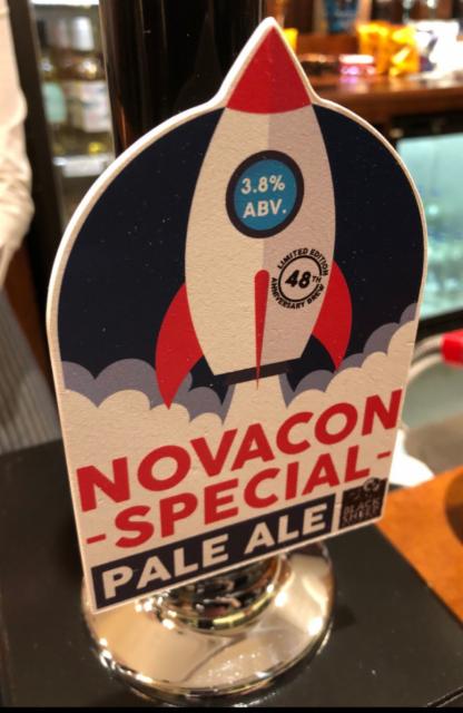 Novacon Special Pale Ale 3.8%, The Black Sheep Brewery, England
