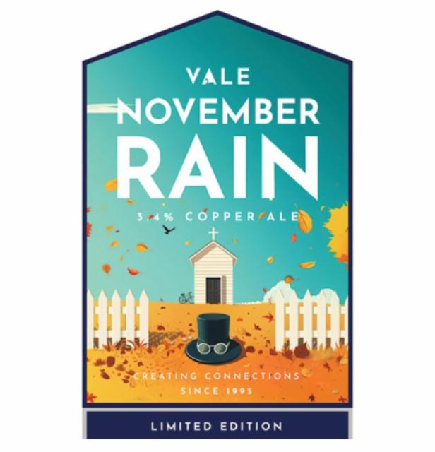November Rain 3.4%, Vale Brewery, England