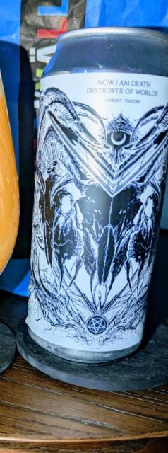 Now I am death, Destroyer of worlds - White Label (Ghost Now I am death), Adroit Theory Brewing Company