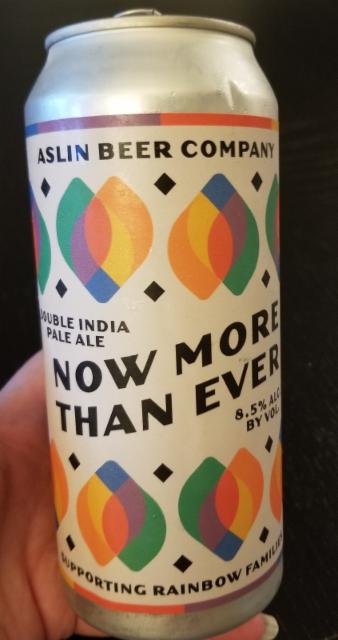 Now More Than Ever 8.5%, Aslin Beer Company, United States