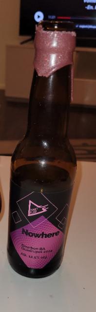 Nowhere Bourbon BA Quadrupel 2024 12.5%, Funky Fluid, Poland