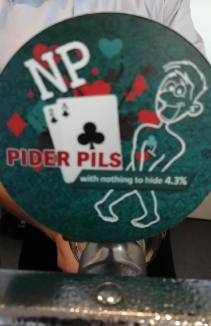 Pider Pils 4.3%, NP (Nakupelle) Brewers, Finland
