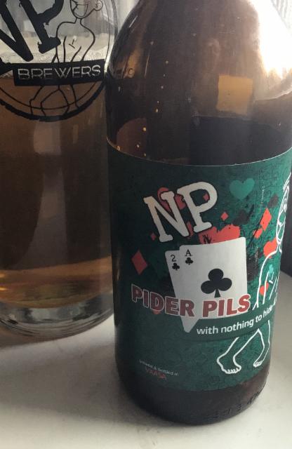 Pider Pils 4.8%, NP (Nakupelle) Brewers, Finland