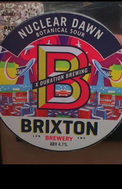 Nuclear Dawn 4.7%, Brixton Brewery, England