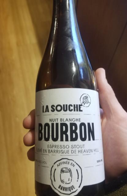 Nuit blanche bourbon 10.3%, La Souche Microbrasserie, Canada