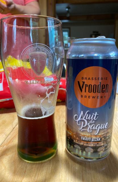 Nuit de Prague 4.8%, Brasserie Vrooden, Canada