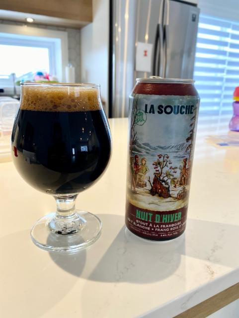 Nuit d'Hiver 8.5%, La Souche Microbrasserie, Canada