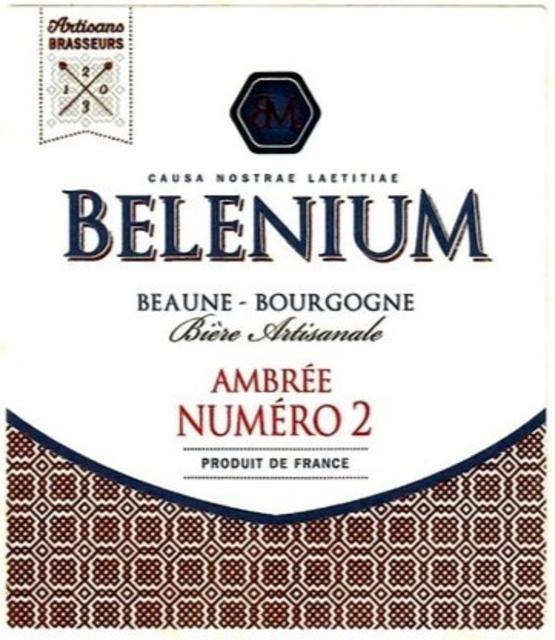 Numéro 2 Ambrée 5.6%, Belenium, France