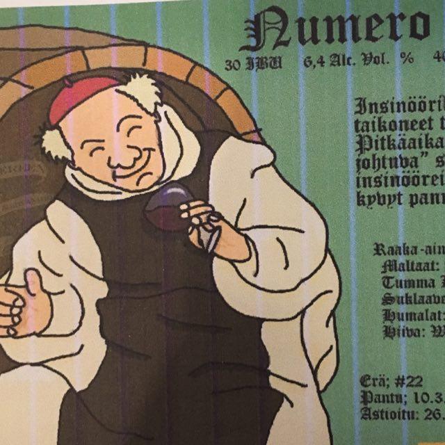 Numero 6 6.4%, Tampereen Insinööripanimo, Finland