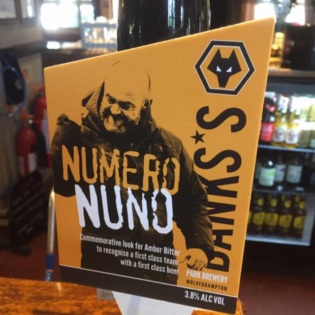 Numero Nuno 3.8%, Marston's Brewery, England