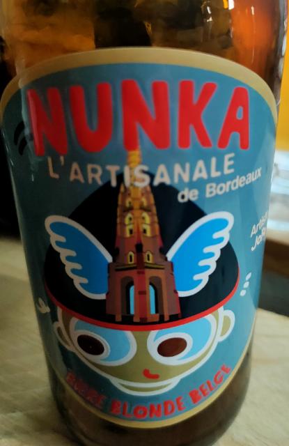 Nunka Blonde Belge 8.0%, BBF - Bordeaux Beer Factory, France