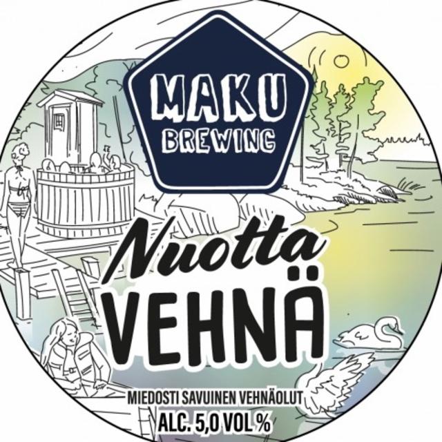 Nuotta Vehnä 5.0%, Maku Brewing, Finland