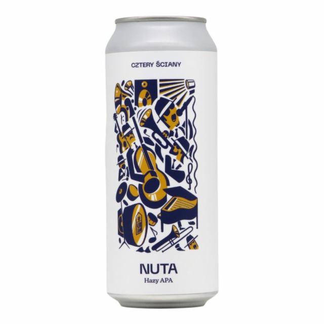 nuta 5.2%, Cztery Ściany / Four Walls Brewery, Poland