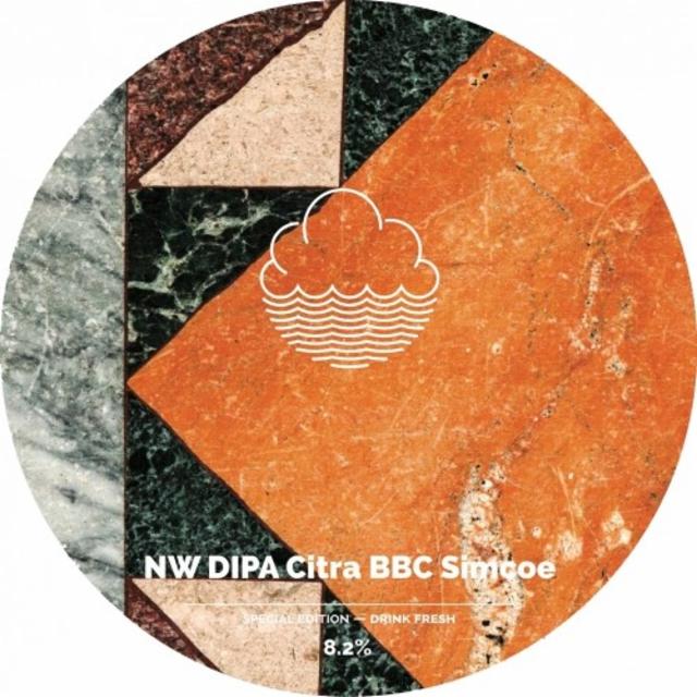 NW DIPA Citra BBC Simcoe 8.2%, Cloudwater Brew Co., England