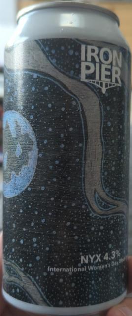 NYX - International Women's Day Black Lager, IRON PIER BEER