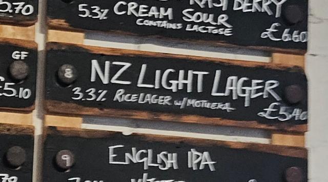 NZ light lager, The Runaway Brewery