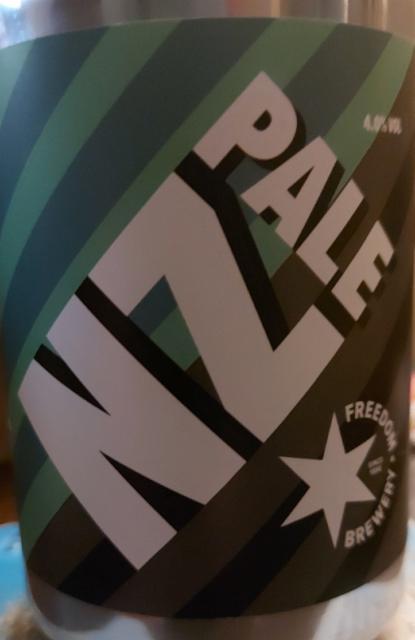 NZ Pale 4.0%, Freedom Brewery, England