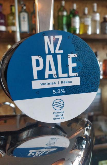 NZ Pale : Waimea/Rakau 5.3%, Pomona Island Brew Co, England