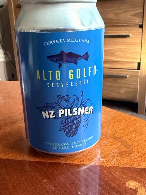NZ Pilsner, Alto Golfo Cerveceria
