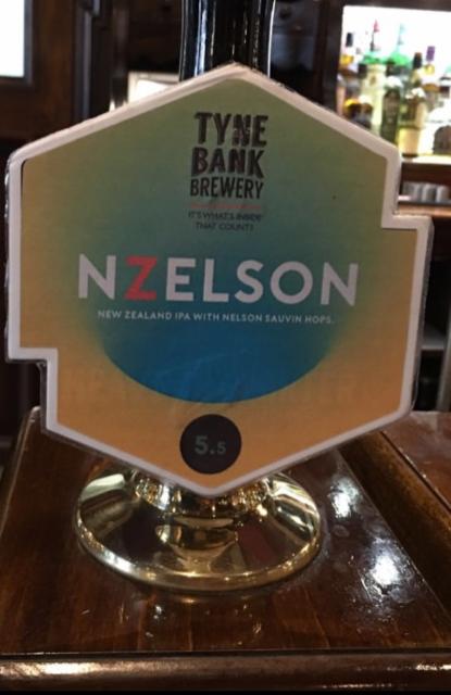 NZelson 5.5%, Tyne Bank Brewery, England