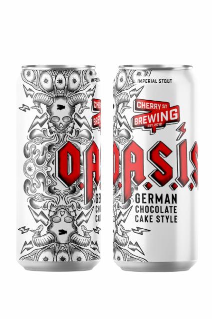 O.A.S.I.S. GERMAN CHOCOLATE CAKE 10.5%, Cherry Street Brewing, United States