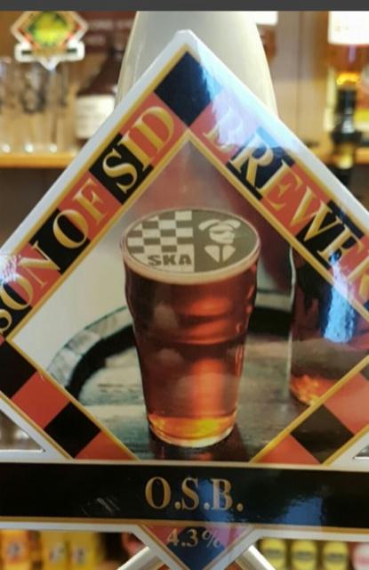 O.S.B. (One Step Beyond) 4.3%, Son of Sid Brewery, England