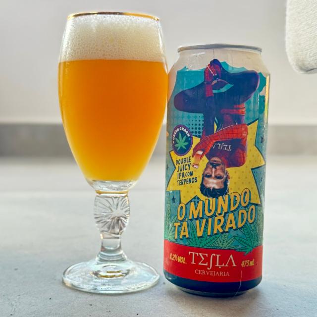 O MUNDO TÁ VIRADO 8.2%, Tesla Cervejaria, Brazil