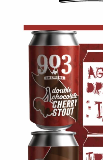 Oak Aged Double Chocolatte Cherry Stout 12.2%, 903 Brewers, United States