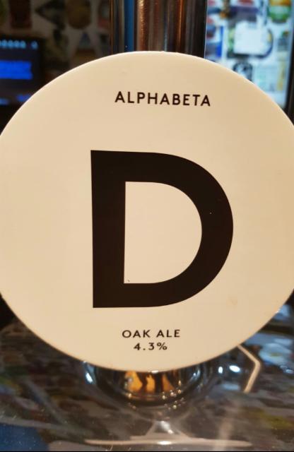 D - Oak Ale 4.3%, Alphabeta, England