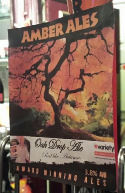 Oak Drop Ale 3.8%, Amber Ales, England