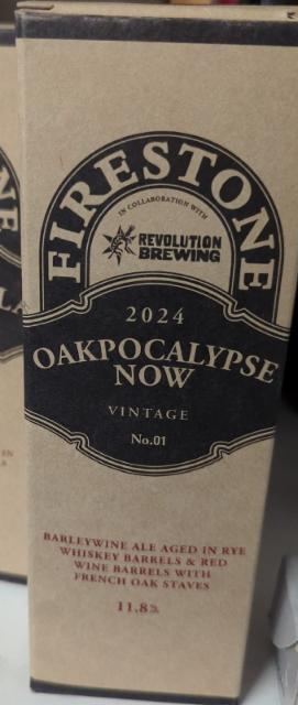 oakpocalypse now, Firestone Walker Brewing (Duvel Moortgat)