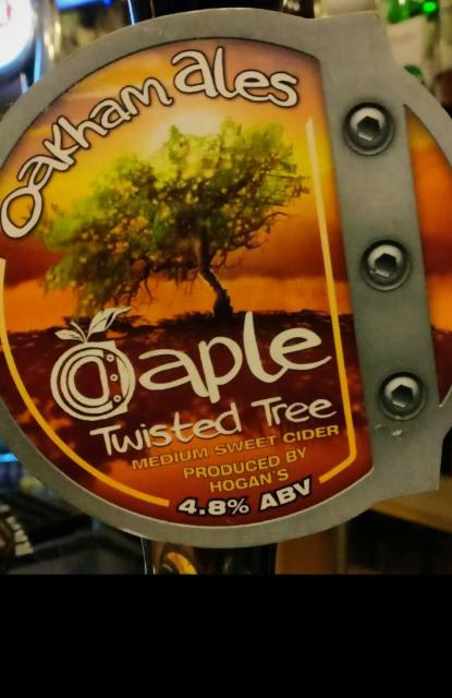 Oaple Twisted Tree 4.8%, Oakham Ales, England