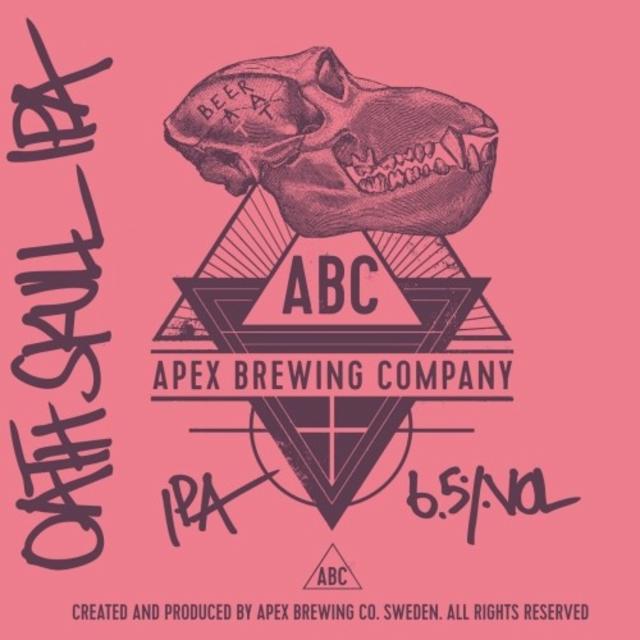 Oath Skull IPA 6.5%, Apex Brewing Company, Sweden