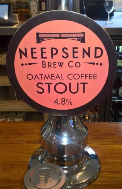 Oatmeal Coffee Stout 4.8%, Neepsend Brewery Ltd, England